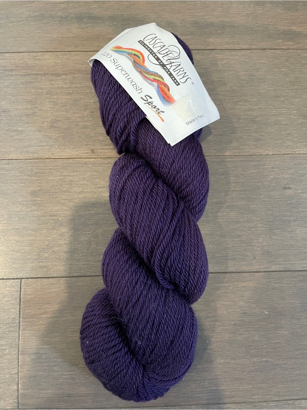 Superwash Sport Yarn Purple